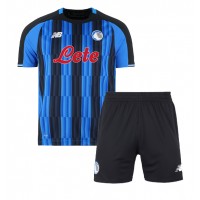Stroje piłkarskie Atalanta Koszulka Podstawowej dla dzieci 2026-27 Krótki Rękaw (+ szorty)